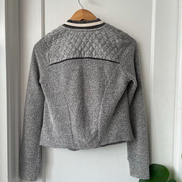 ANTHROPOLOGIE Dolan Open Baseball Jacket XS - Picture 8 of 8